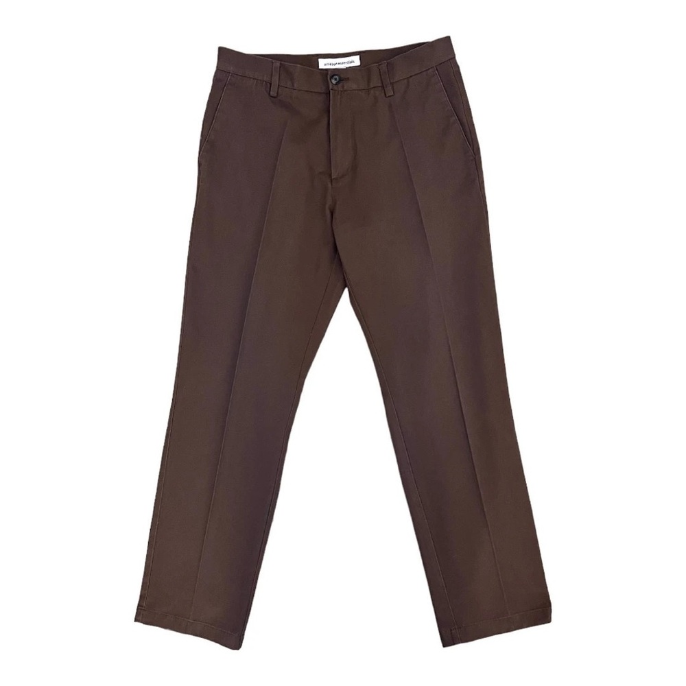 Amazon Essentials Brown Men’s Classic-Fit Wrinkle Resist Chino Pants 32x32